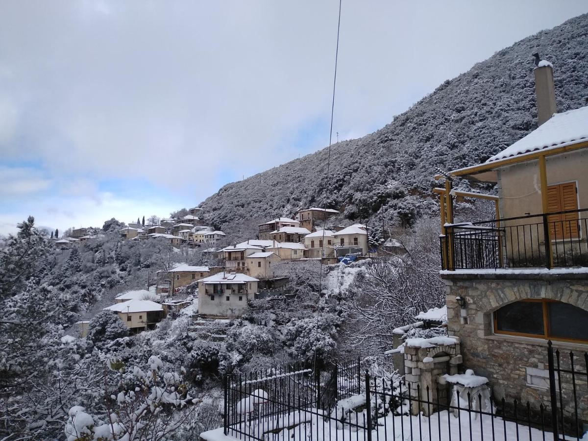 Stonehouse Dome Lagadia Vila Langadia Exterior foto