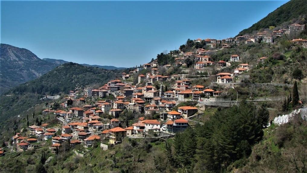 Stonehouse Dome Lagadia Vila Langadia Exterior foto