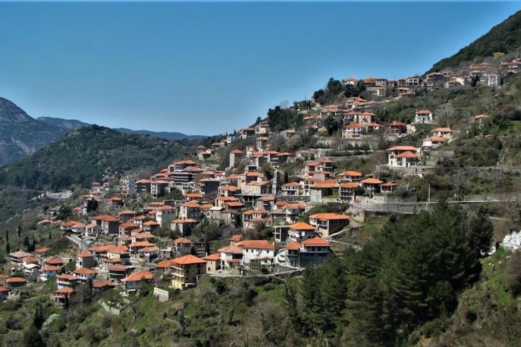 Stonehouse Dome Lagadia Vila Langadia Exterior foto